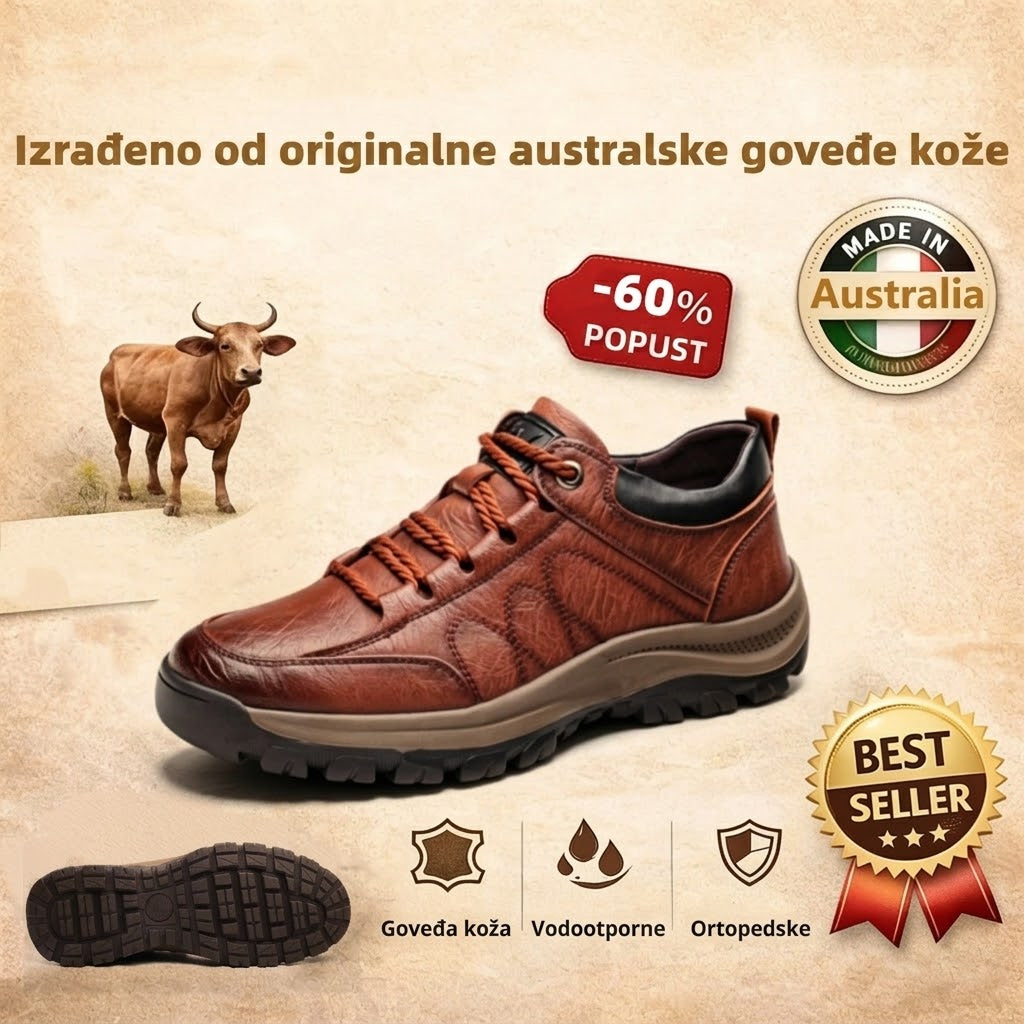 (🔥60% popusta danas - ne propustite!) WHITENTO® - Muške ortopedske mokasine ✅ Recite zbogom bolovima u stopalima i uživajte u cjelodnevnoj udobnosti!
