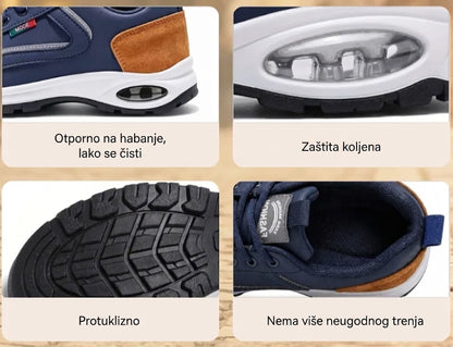 【⏰60% popusta danas! Ne propustite!】 WHITENTO®Ergonomski dizajnirane ortopedske cipele za hodanje koje apsorbiraju udarce✅️Zdrave ortopedske cipele posebno dizajnirane za europske muškarce.