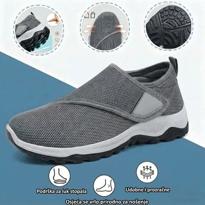【⏰70% popusta danas! Ne propustite!】WHITENTO®Ergonomski dizajnirane ortopedske cipele za hodanje koje apsorbiraju udarce✅️Zdrave ortopedske cipele posebno dizajnirane za europske muškarce.