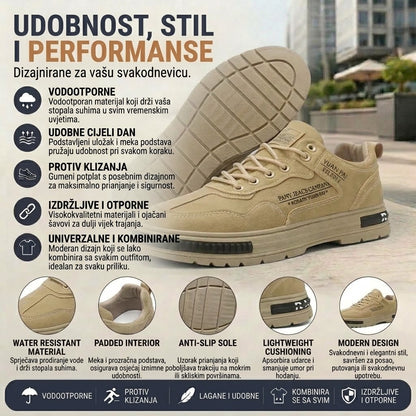【⏰70% popusta danas! Ne propustite!】WHITENTO®Ergonomski dizajnirane ortopedske cipele za hodanje koje apsorbiraju udarce✅️Zdrave ortopedske cipele posebno dizajnirane za europske muškarce.