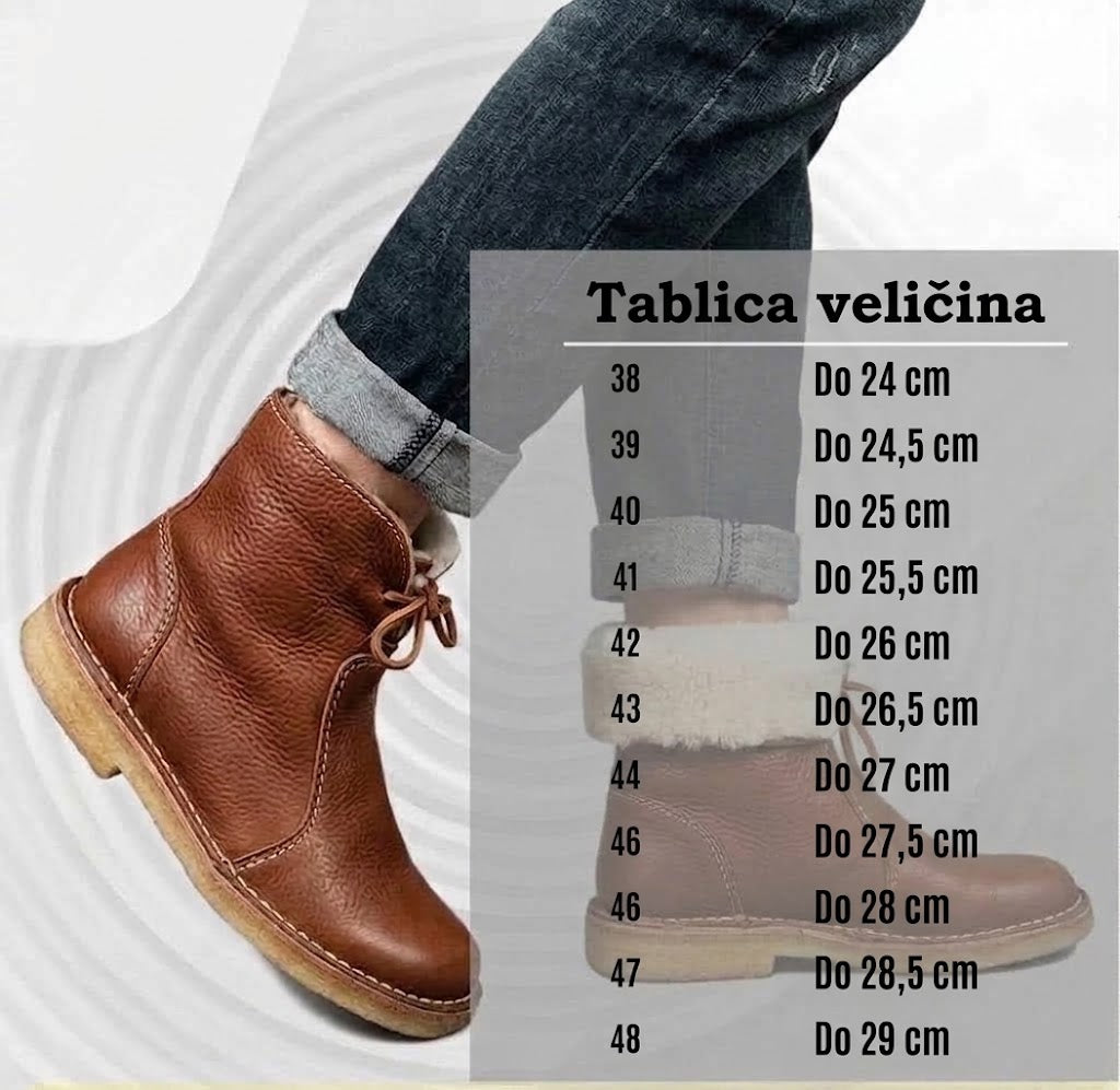 (🔥Ponuda ograničenog trajanja: 70% popusta - Ne propustite!)⏰ - Mekane i udobne tople cipele od ovčje kože u retro stilu✅zimná fleecová podšívka + ručne šité👞 (s potporom za svod stopala za lakše hodanje)