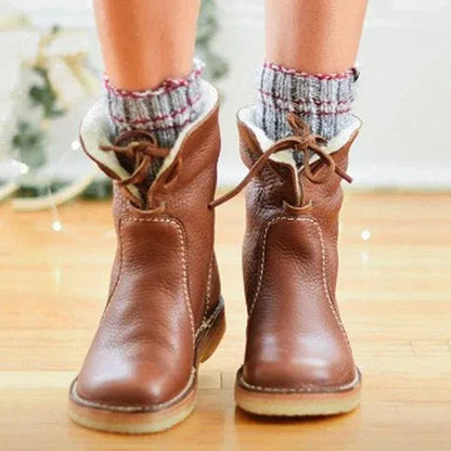 (🔥Ponuda ograničenog trajanja: 70% popusta - Ne propustite!)⏰ - Mekane i udobne tople cipele od ovčje kože u retro stilu✅zimná fleecová podšívka + ručne šité👞 (s potporom za svod stopala za lakše hodanje)
