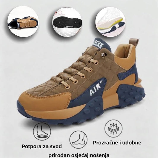 【⏰60% popusta danas! Ne propustite!】 WHITENTO®Ergonomski dizajnirane ortopedske cipele za hodanje koje apsorbiraju udarce✅️Zdrave ortopedske cipele posebno dizajnirane za europske muškarce.