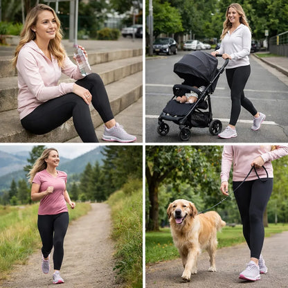 【⏰60% popusta danas! Ne propustite!】WHITENTO® Ergonomski dizajnirane ortopedske cipele za hodanje s zračnim jastučićima✅️ Zdrave ortopedske cipele posebno dizajnirane za europske žene.
