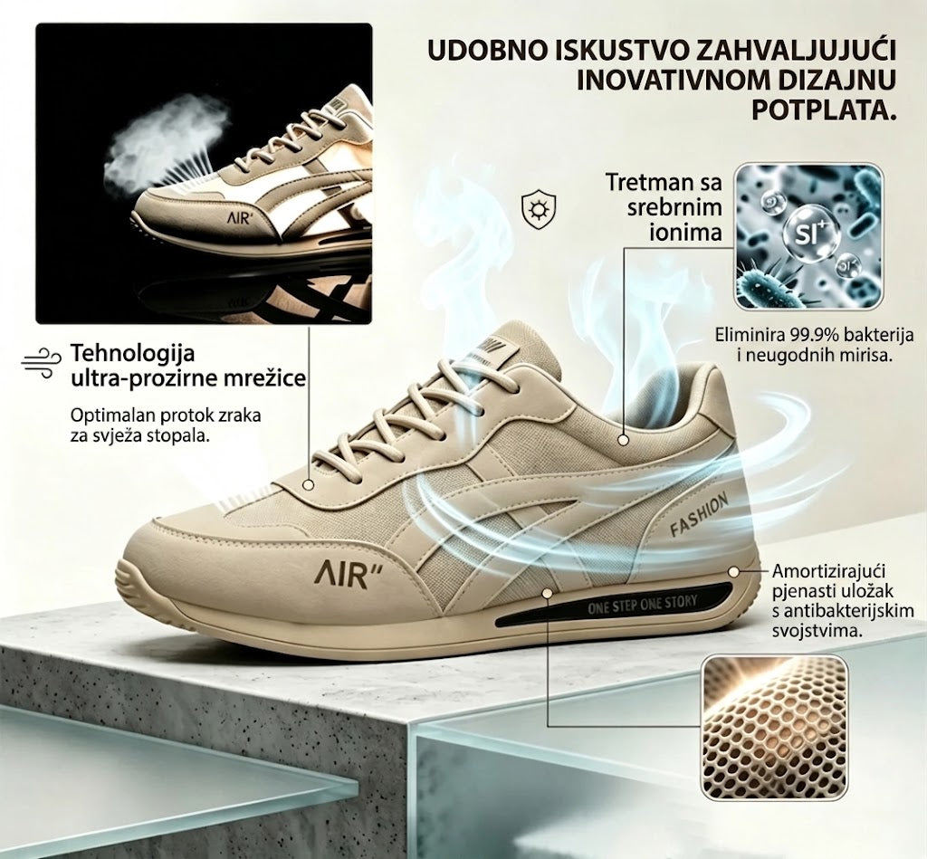 【⏰60% popusta danas! Ne propustite!】WHITENTO®Ergonomski dizajnirane ortopedske cipele za hodanje koje apsorbiraju udarce✅️Zdrave ortopedske cipele posebno dizajnirane za europske muškarce.
