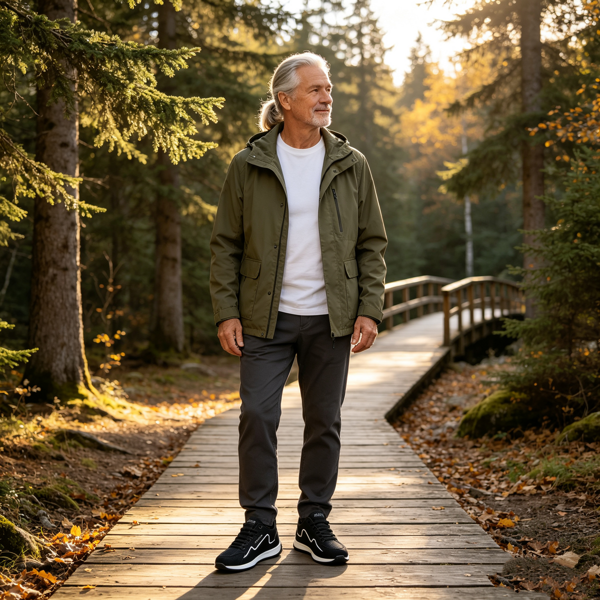 【⏰60% popusta danas! Ne propustite!】WHITENTO® Ergonomski dizajnirane ortopedske cipele za hodanje✅️Zdrave ortopedske cipele posebno dizajnirane za europske muškarce.