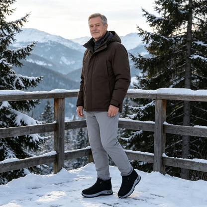 (🎉 Posebna ponuda za danas: 70 % popusta – ne propustite!) ⏰ Ergonomske ortopedske zimske cipele koje učinkovito ublažavaju bolove u stopalima, koljenima i leđima ✅ prikladne za muškarce i žene.