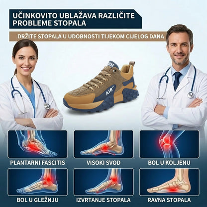 【⏰60% popusta danas! Ne propustite!】 WHITENTO®Ergonomski dizajnirane ortopedske cipele za hodanje koje apsorbiraju udarce✅️Zdrave ortopedske cipele posebno dizajnirane za europske muškarce.