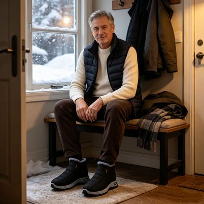 (🎉 Posebna ponuda za danas: 70 % popusta – ne propustite!) ⏰ Ergonomske ortopedske zimske cipele koje učinkovito ublažavaju bolove u stopalima, koljenima i leđima ✅ prikladne za muškarce i žene.