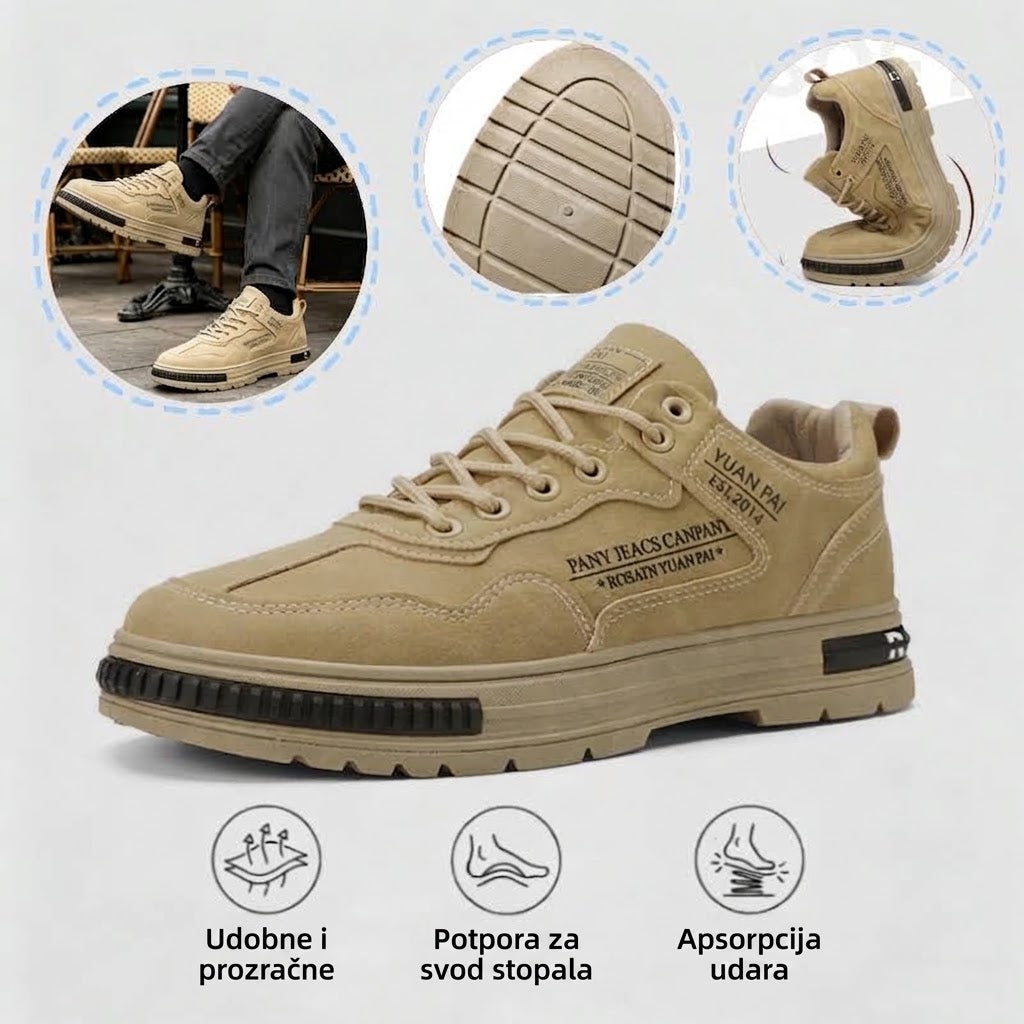 【⏰70% popusta danas! Ne propustite!】WHITENTO®Ergonomski dizajnirane ortopedske cipele za hodanje koje apsorbiraju udarce✅️Zdrave ortopedske cipele posebno dizajnirane za europske muškarce.