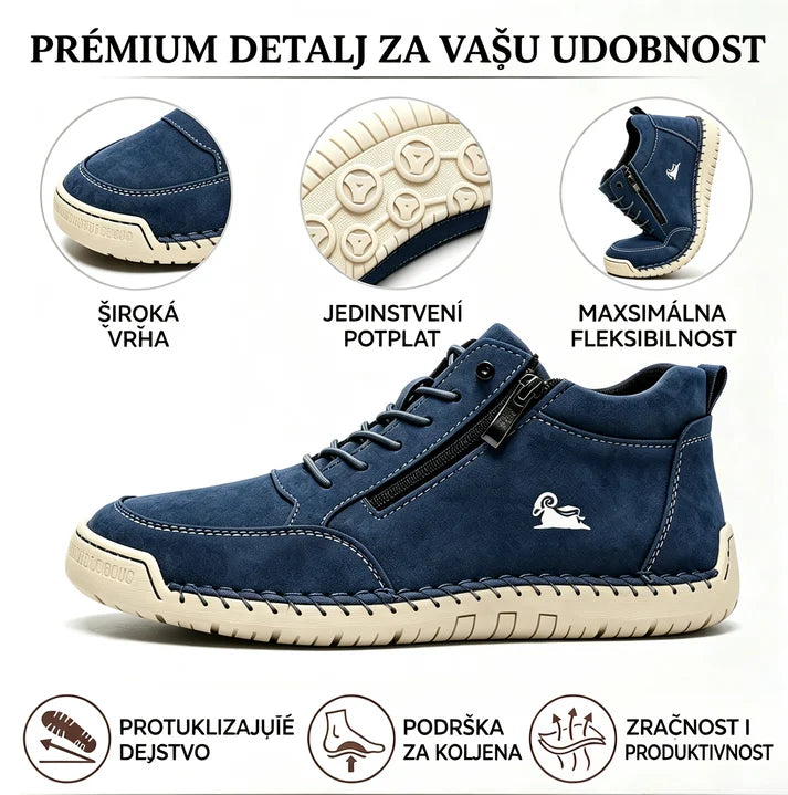 🔥 60% popusta – Ne propustite | Odabrana obuća od teleće kože – ortopedske cipele – 👞 – izdržljive, protuklizne i vodootporne | potpora svodu stopala, ublažavanje boli, unisex
