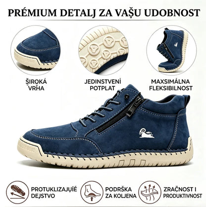 🔥 60% popusta – Ne propustite | Odabrana obuća od teleće kože – ortopedske cipele – 👞 – izdržljive, protuklizne i vodootporne | potpora svodu stopala, ublažavanje boli, unisex