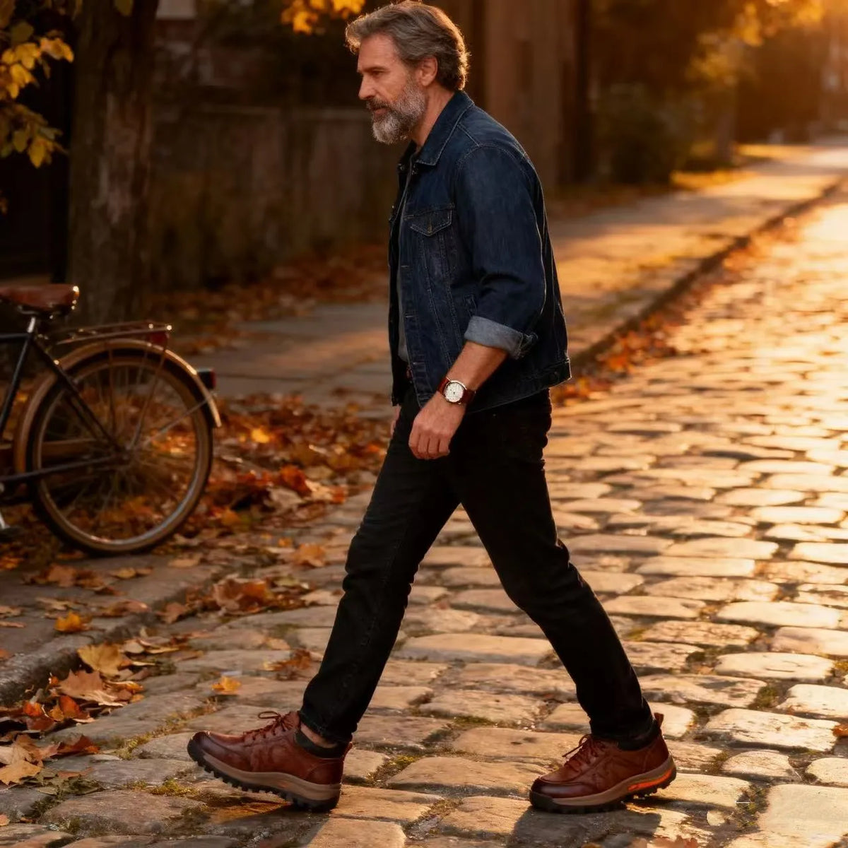 ⏰Zadnji dan! 70% popusta!⏰ Autentične australske ortopedske cipele, izrađene od teleće kože👞 Potpora svodu stopala - ublažava bolove u leđima, zglobovima i stopalima✅
