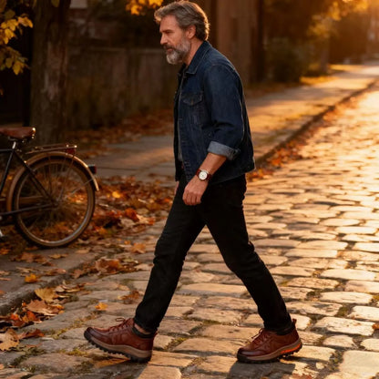 ⏰Zadnji dan! 70% popusta!⏰ Autentične australske ortopedske cipele, izrađene od teleće kože👞 Potpora svodu stopala - ublažava bolove u leđima, zglobovima i stopalima✅