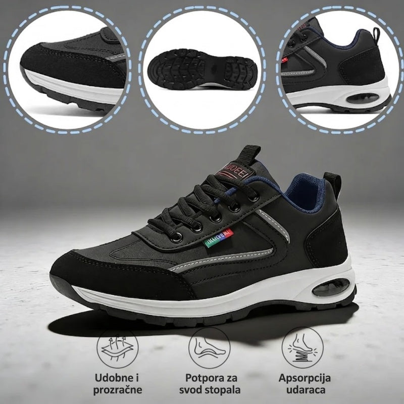 【⏰60% popusta danas! Ne propustite!】 WHITENTO®Ergonomski dizajnirane ortopedske cipele za hodanje koje apsorbiraju udarce✅️Zdrave ortopedske cipele posebno dizajnirane za europske muškarce.