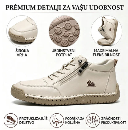 🔥 60% popusta – Ne propustite | Odabrana obuća od teleće kože – ortopedske cipele – 👞 – izdržljive, protuklizne i vodootporne | potpora svodu stopala, ublažavanje boli, unisex