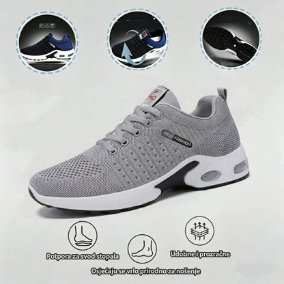 【⏰60% popusta danas! Ne propustite!】 WHITENTO®Ergonomski dizajnirane ortopedske cipele za hodanje koje apsorbiraju udarce✅️Zdrave ortopedske cipele posebno dizajnirane za europske muškarce.