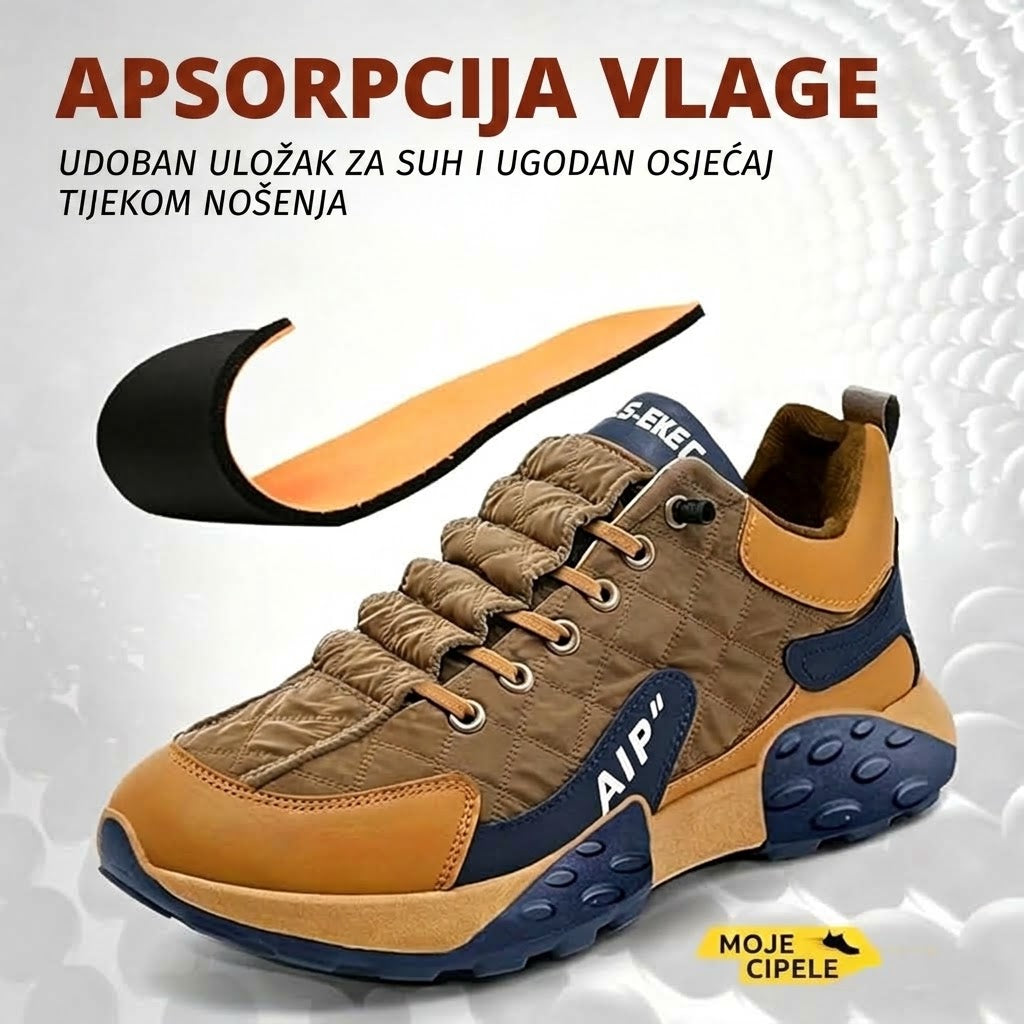 【⏰60% popusta danas! Ne propustite!】 WHITENTO®Ergonomski dizajnirane ortopedske cipele za hodanje koje apsorbiraju udarce✅️Zdrave ortopedske cipele posebno dizajnirane za europske muškarce.