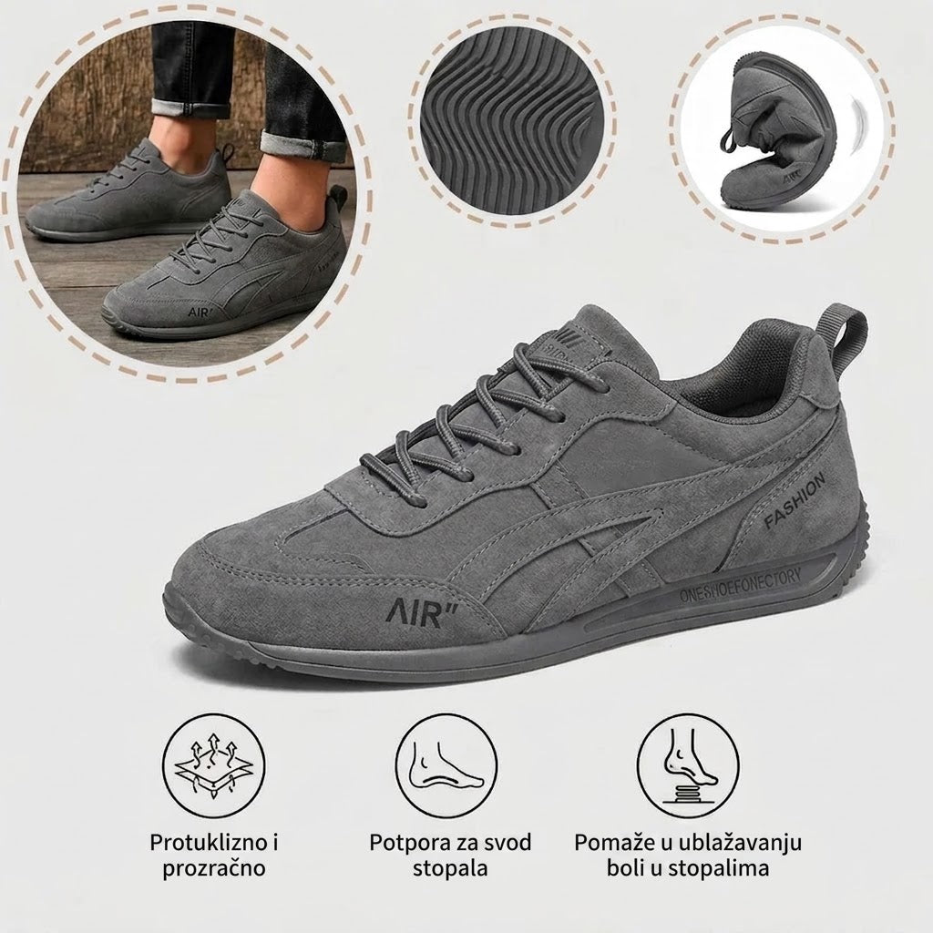 【⏰60% popusta danas! Ne propustite!】WHITENTO®Ergonomski dizajnirane ortopedske cipele za hodanje koje apsorbiraju udarce✅️Zdrave ortopedske cipele posebno dizajnirane za europske muškarce.