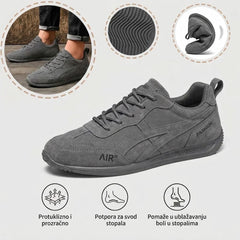 【⏰60% popusta danas! Ne propustite!】WHITENTO®Ergonomski dizajnirane ortopedske cipele za hodanje koje apsorbiraju udarce✅️Zdrave ortopedske cipele posebno dizajnirane za europske muškarce.