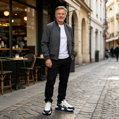 【⏰60% popusta danas! Ne propustite!】 WHITENTO®Ergonomski dizajnirane ortopedske cipele za hodanje koje apsorbiraju udarce✅️Zdrave ortopedske cipele posebno dizajnirane za europske muškarce.