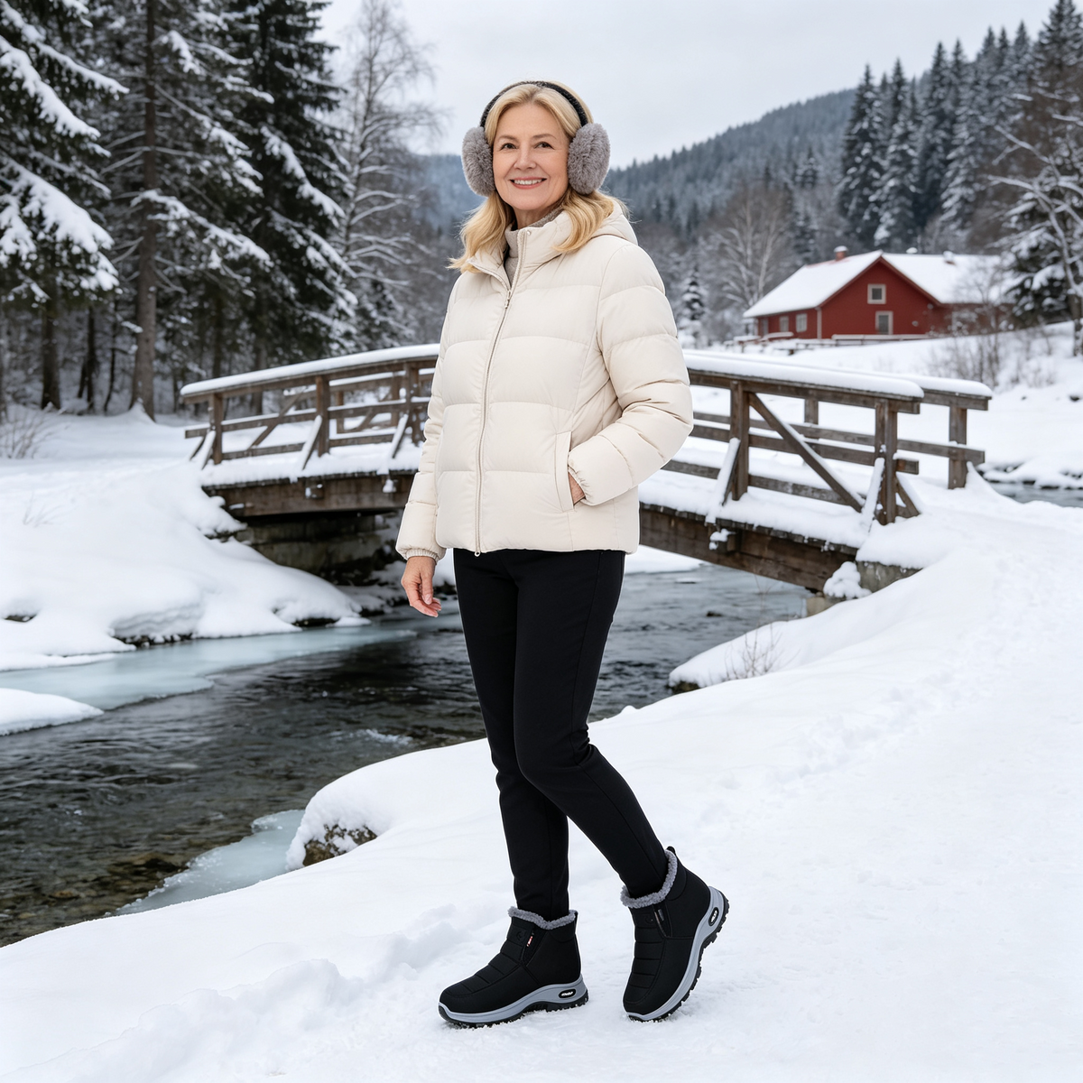(🎉 Posebna ponuda za danas: 70 % popusta – ne propustite!) ⏰ Ergonomske ortopedske zimske cipele koje učinkovito ublažavaju bolove u stopalima, koljenima i leđima ✅ prikladne za muškarce i žene.