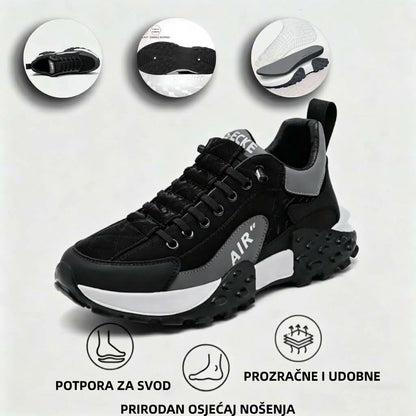 【⏰60% popusta danas! Ne propustite!】 WHITENTO®Ergonomski dizajnirane ortopedske cipele za hodanje koje apsorbiraju udarce✅️Zdrave ortopedske cipele posebno dizajnirane za europske muškarce.
