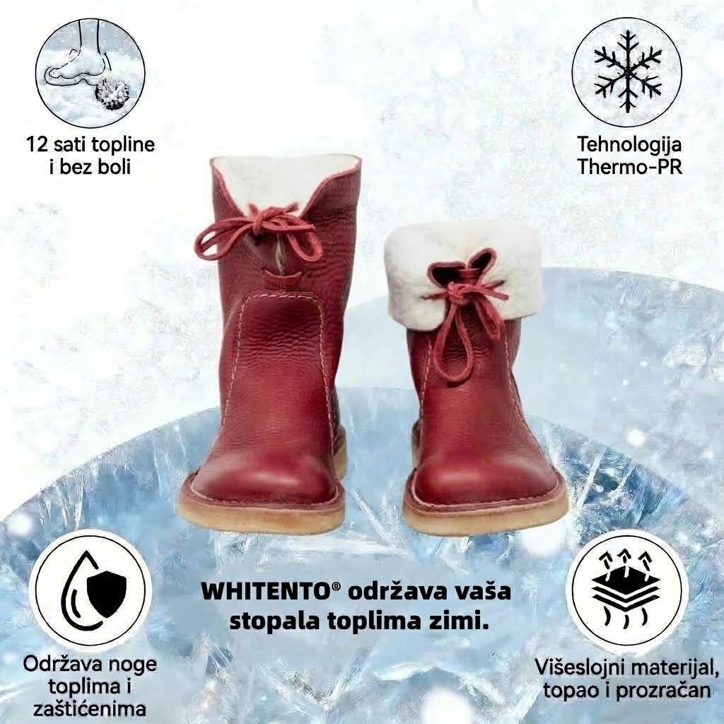 (🔥Ponuda ograničenog trajanja: 70% popusta - Ne propustite!)⏰ - Mekane i udobne tople cipele od ovčje kože u retro stilu✅zimná fleecová podšívka + ručne šité👞 (s potporom za svod stopala za lakše hodanje)