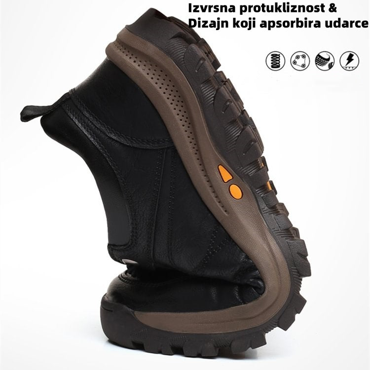 (🔥60% popusta danas - ne propustite!) WHITENTO® - Muške ortopedske mokasine ✅ Recite zbogom bolovima u stopalima i uživajte u cjelodnevnoj udobnosti!