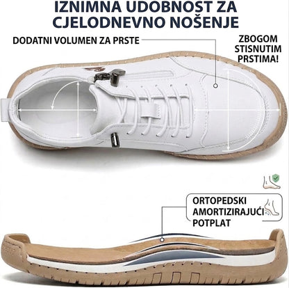 🔥 60% popusta – Ne propustite | Odabrana obuća od teleće kože – ortopedske cipele – 👞 – izdržljive, protuklizne i vodootporne | potpora svodu stopala, ublažavanje boli, unisex