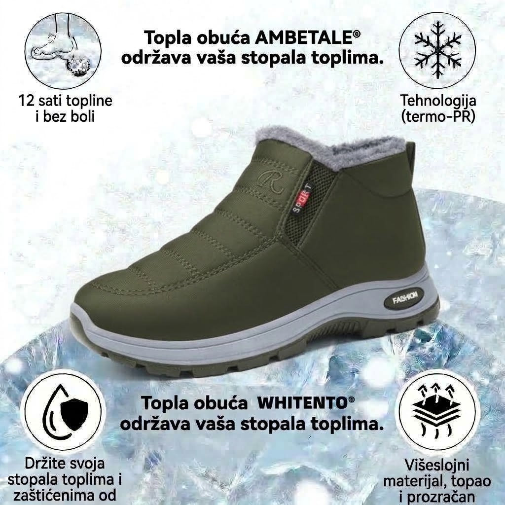 (🎉 Posebna ponuda za danas: 70 % popusta – ne propustite!) ⏰ Ergonomske ortopedske zimske cipele koje učinkovito ublažavaju bolove u stopalima, koljenima i leđima ✅ prikladne za muškarce i žene.