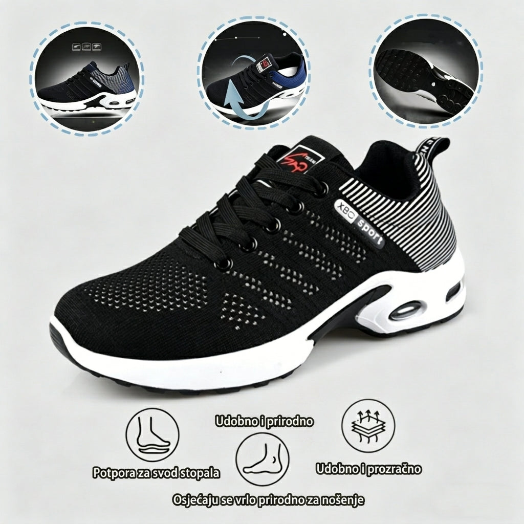 【⏰60% popusta danas! Ne propustite!】 WHITENTO®Ergonomski dizajnirane ortopedske cipele za hodanje koje apsorbiraju udarce✅️Zdrave ortopedske cipele posebno dizajnirane za europske muškarce.