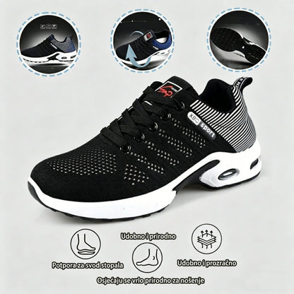 【⏰60% popusta danas! Ne propustite!】 WHITENTO®Ergonomski dizajnirane ortopedske cipele za hodanje koje apsorbiraju udarce✅️Zdrave ortopedske cipele posebno dizajnirane za europske muškarce.