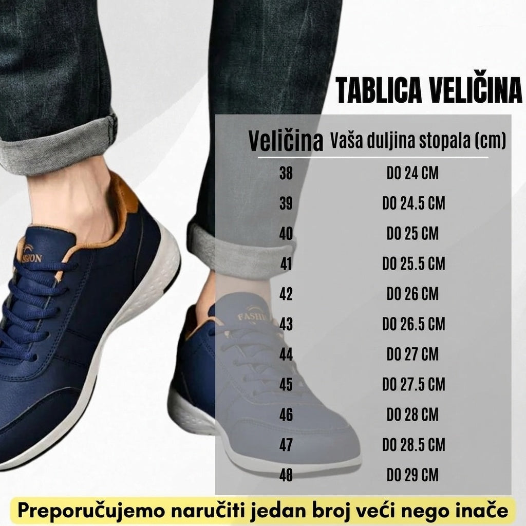 【⏰60% popusta danas! Ne propustite!】Ergonomski dizajnirane ortopedske cipele za hodanje koje apsorbiraju udarce✅️Zdrave ortopedske cipele posebno dizajnirane za europske muškarce.