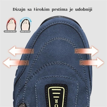 【⏰60% popusta danas! Ne propustite!】Ergonomski dizajnirane ortopedske cipele za hodanje koje apsorbiraju udarce✅️Zdrave ortopedske cipele posebno dizajnirane za europske muškarce.