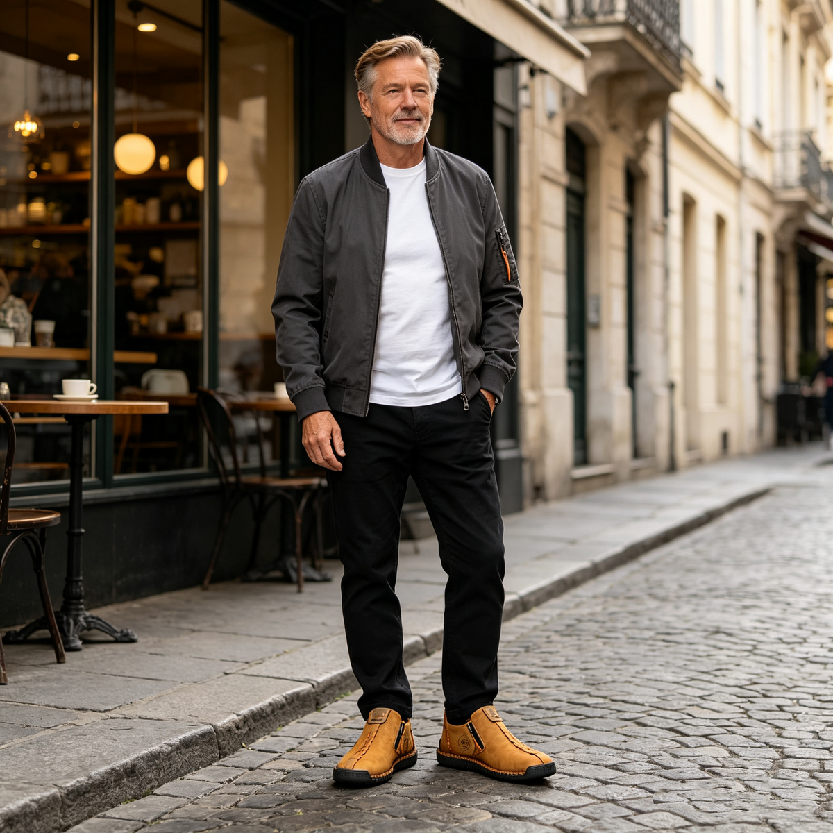 (🔥60% popusta danas - ne propustite!) WHITENTO® - Muške ortopedske cipele od prave kože ✅ Recite zbogom bolovima u stopalima i uživajte u cjelodnevnoj udobnosti!