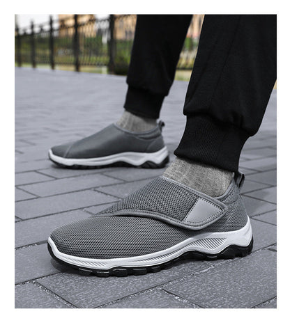 【⏰70% popusta danas! Ne propustite!】WHITENTO®Ergonomski dizajnirane ortopedske cipele za hodanje koje apsorbiraju udarce✅️Zdrave ortopedske cipele posebno dizajnirane za europske muškarce.