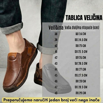 🔥 70% popusta – Ne propustite | Odabrana obuća od teleće kože – ortopedske cipele – 👞 – izdržljive, protuklizne i vodootporne | potpora svodu stopala, ublažavanje boli, unisex