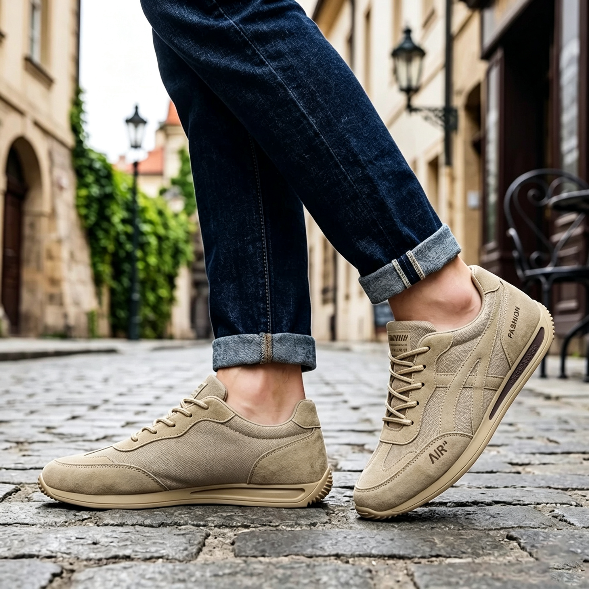 【⏰60% popusta danas! Ne propustite!】WHITENTO®Ergonomski dizajnirane ortopedske cipele za hodanje koje apsorbiraju udarce✅️Zdrave ortopedske cipele posebno dizajnirane za europske muškarce.