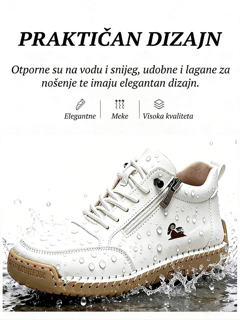🔥 60% popusta – Ne propustite | Odabrana obuća od teleće kože – ortopedske cipele – 👞 – izdržljive, protuklizne i vodootporne | potpora svodu stopala, ublažavanje boli, unisex