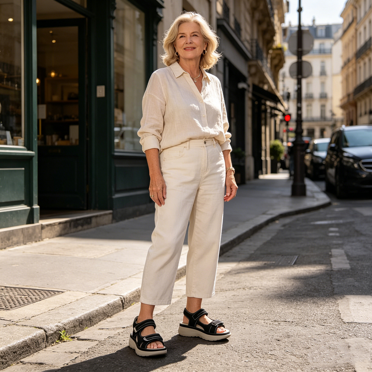 【⏰60% popusta danas!】👡 Ortopedske sandale WHITENTO® za europske žene ✅ Ergonomska potpora za svod stopala ✅ Podesiva širina ✅ Naglašava ljepotu stopala