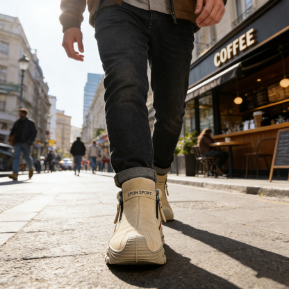 【⏰60% popusta danas! Ne propustite!】WHITENTO®Ergonomski dizajnirane ortopedske cipele za hodanje koje apsorbiraju udarce✅️Zdrave ortopedske cipele posebno dizajnirane za europske muškarce.