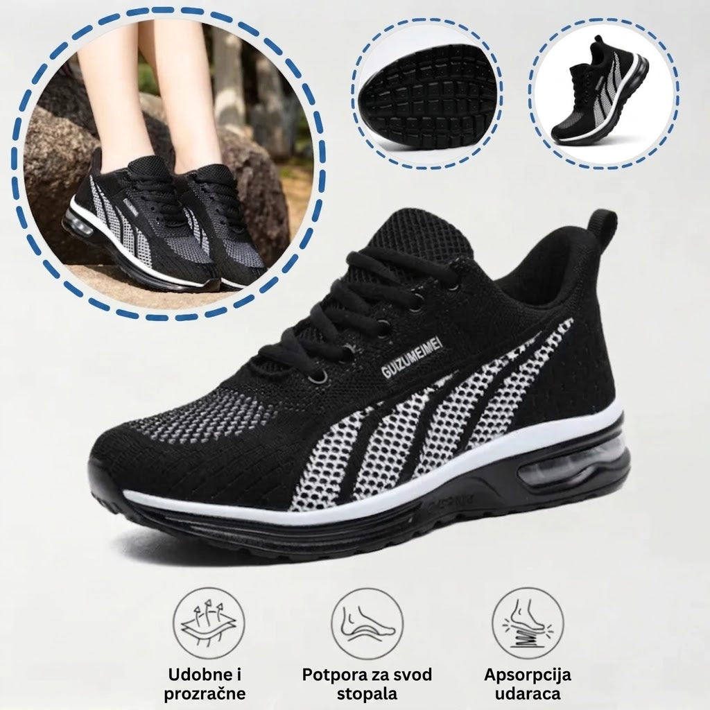【⏰60% popusta danas! Ne propustite!】WHITENTO® Ergonomski dizajnirane ortopedske cipele za hodanje s zračnim jastučićima✅️ Zdrave ortopedske cipele posebno dizajnirane za europske žene.