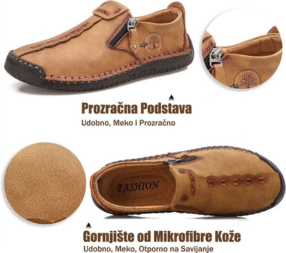 (🔥60% popusta danas - ne propustite!) WHITENTO® - Muške ortopedske cipele od prave kože ✅ Recite zbogom bolovima u stopalima i uživajte u cjelodnevnoj udobnosti!
