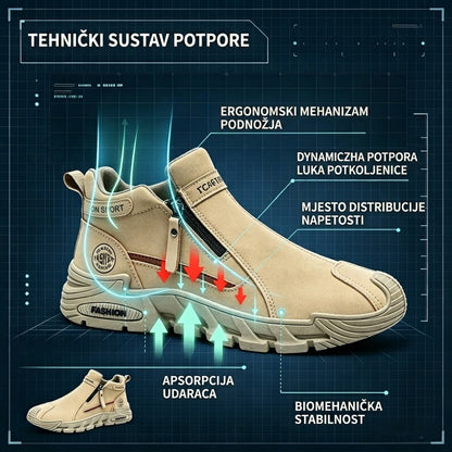 【⏰60% popusta danas! Ne propustite!】WHITENTO®Ergonomski dizajnirane ortopedske cipele za hodanje koje apsorbiraju udarce✅️Zdrave ortopedske cipele posebno dizajnirane za europske muškarce.