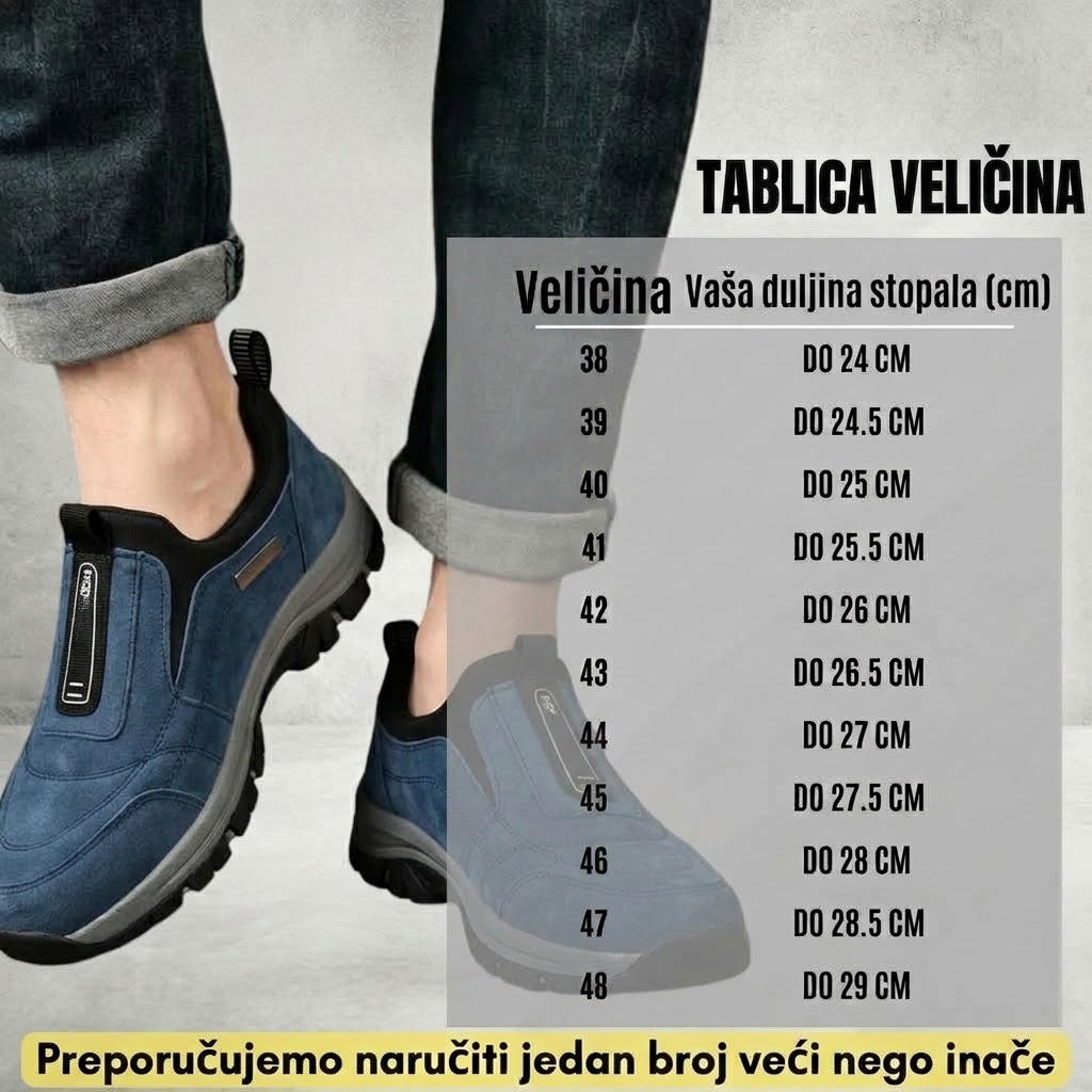 【⏰60% popusta danas! Ne propustite!】Ergonomski dizajnirane ortopedske cipele za hodanje koje apsorbiraju udarce✅️Zdrave ortopedske cipele posebno dizajnirane za europske muškarce.