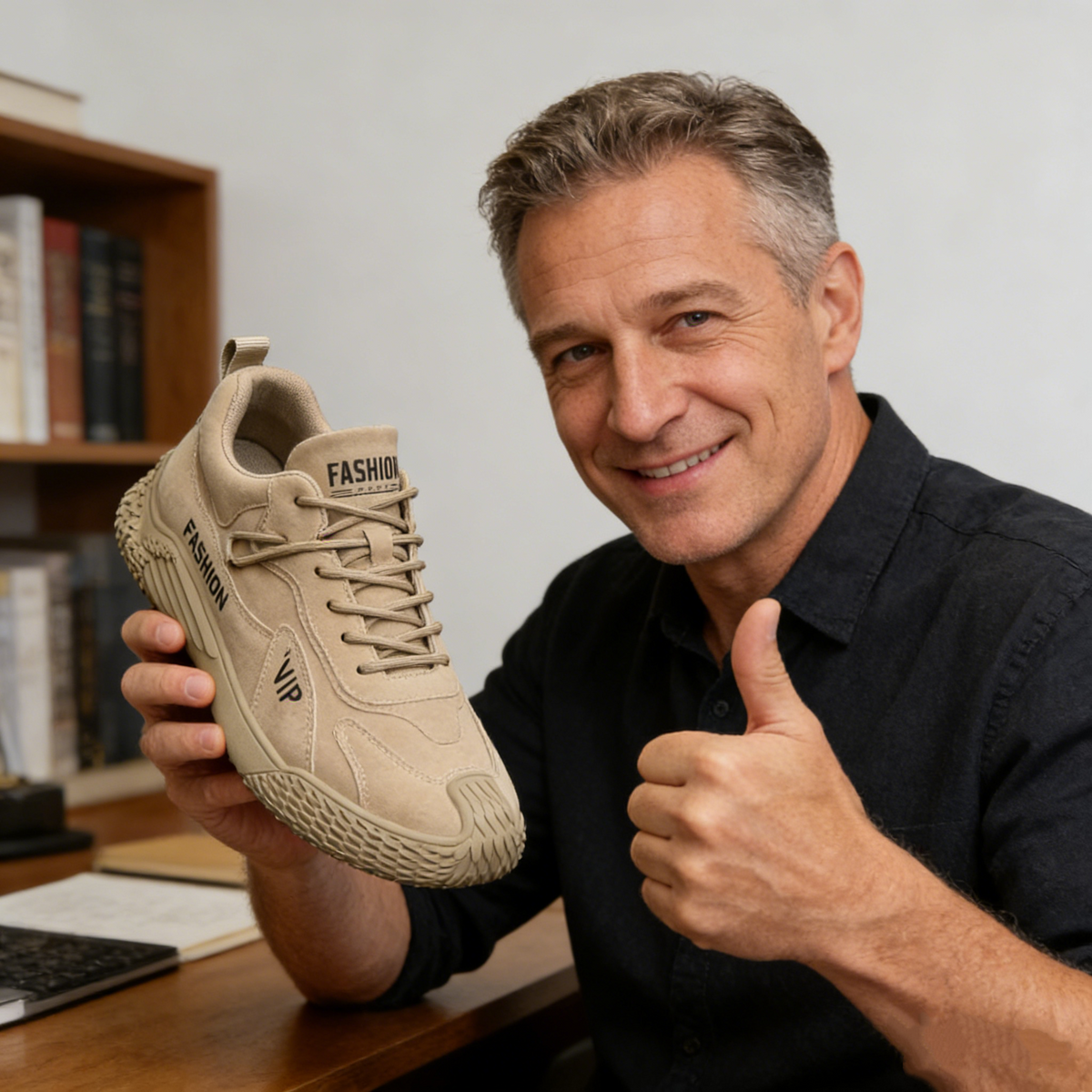 【⏰60% popusta danas! Ne propustite!】WHITENTO®Ergonomski dizajnirane ortopedske cipele za hodanje koje apsorbiraju udarce✅️Zdrave ortopedske cipele posebno dizajnirane za europske muškarce.
