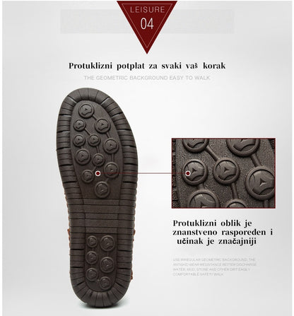 🔥 70% popusta – Ne propustite | Odabrana obuća od teleće kože – ortopedske cipele – 👞 – izdržljive, protuklizne i vodootporne | potpora svodu stopala, ublažavanje boli, unisex