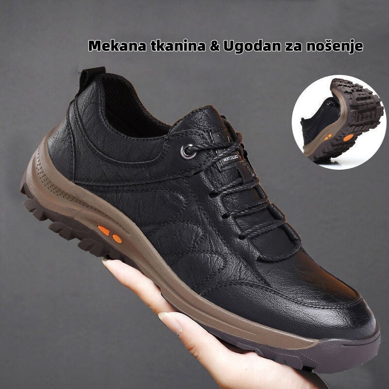 (🔥60% popusta danas - ne propustite!) WHITENTO® - Muške ortopedske mokasine ✅ Recite zbogom bolovima u stopalima i uživajte u cjelodnevnoj udobnosti!