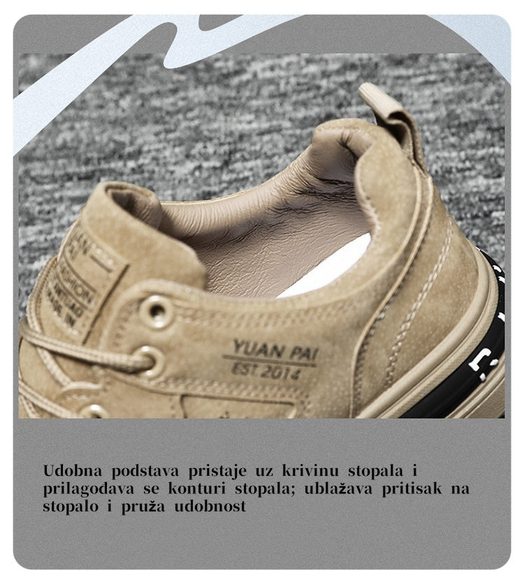 【⏰70% popusta danas! Ne propustite!】WHITENTO®Ergonomski dizajnirane ortopedske cipele za hodanje koje apsorbiraju udarce✅️Zdrave ortopedske cipele posebno dizajnirane za europske muškarce.